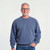 Crewneck Navy Sand 100% Cotton