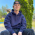 Just Sweatshirts Dark Navy blue hooded pullover, no  hoodie, 100% cotton, heavyweight sweatshirt.