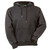 Hooded Pullover Charcoal 100% Cotton