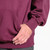 Just Sweatshirts True Burgundy luxury hoody, 100% cotton, heavyweight 18oz sweatshirt with athletic hood and kangaroo pockets.