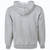 Hooded Pullover Gray Mix 95% Cotton