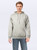 Just Sweatshirts Hooded Pullover Gray Mix 95% Cotton, gray hooded sweatshirt with athletic cut and kangaroo pockets.