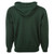 Just Sweatshirts Hooded Pullover Park Green 100% Cotton, dark green hoody with athletic hood and kangaroo pockets.