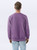 Crewneck Plum Sand 100% Cotton