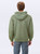 Hooded Pullover Olive Sand 100% Cotton