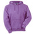Just Sweatshirts Luxury hoody, purple, 100% cotton, plum sand color, hood, kangaroo pockets, long sleeves.