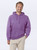Just Sweatshirts Heavy hoodie, Plum Sand, 100% cotton, purple hooded pullover sweatshirt, large kangaroo pocket.