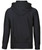 Just Sweatshirts Privé Full Zip Hoodie in black, 100% cotton french terry full zip hoodie with side rib.