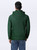 Privé Full Zip Hoodie Park Green with Side Rib 100% Cotton