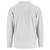 Just Sweatshirts Super Heavy T-Shirt Long Sleeve 100% Cotton Silver Gray, a Gray T-Shirt for comfort.