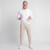 Just Sweatshirts Jogger Sweatpants Unisex Natural, premium sweatpants, beige color, from Just Sweatshirts, unisex design, casual wear.