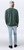 Just Sweatshirts Pine sand 3 button polo shirt, 100% cotton, displayed on a male model from behind.