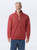 Zip Neck Cranberry Sand 100% Cotton