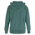 Just Sweatshirts Privé Collection Pine Sand hoodie, 100% cotton, side rib, green color, long sleeve casual wear.