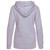 Ultra Soft Ladies Zipper Hoodie Lavender 100% Cotton