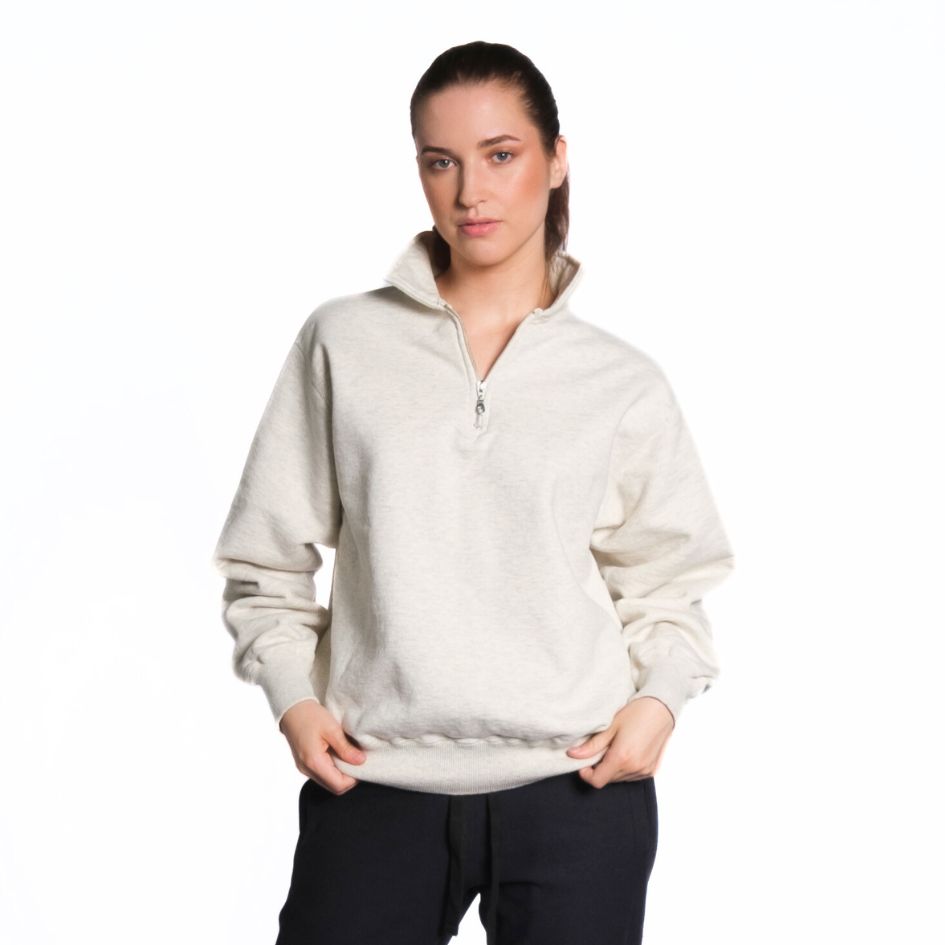 ence（エンシー）　half zip sweat shirt ence（エンシー） half zip sweat shirt ence（エンシー） half