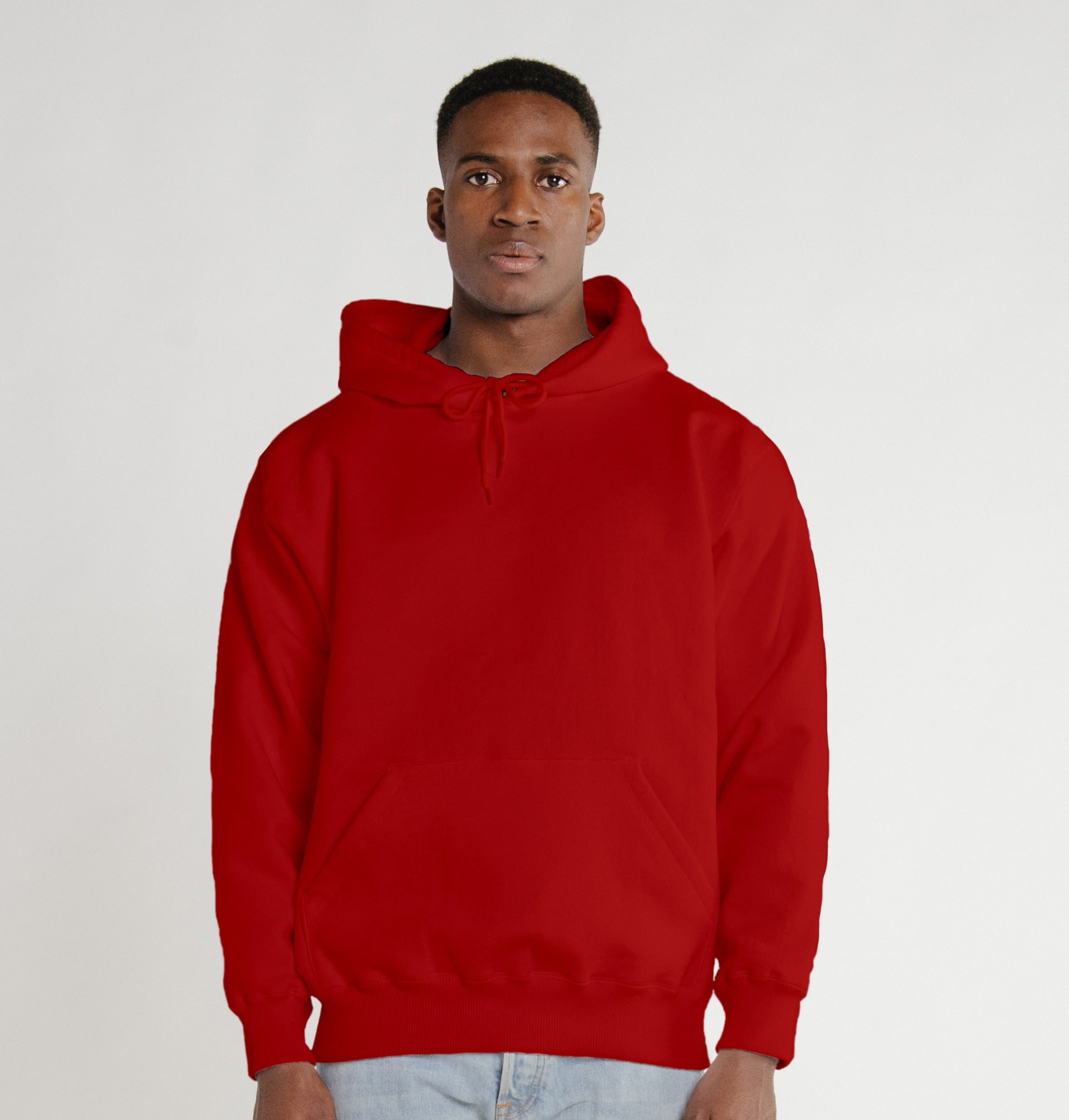 トップス NORDISK OG COTTON SWEAT HYGGE RED 46 Prive Red Hoodie | 100% Cotton Side Ribs | Just Sweatshirts