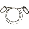 8' frame tent cable with carabiners.