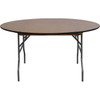 48" Round Wood Table