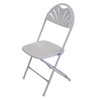 Bellbrook White Fan Back Chair