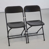 Black Poly Chair Ganging Clip