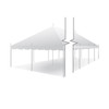 20' x 50' Classic Series Pole Tent, 1 Piece Tent Top, Complete