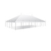 30' x 50' Classic Series Pole Tent, 1 Piece Tent Top, Complete