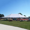 40' x 60' Classic Series Pole Tent, Sectional Tent Top, Complete