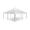 20' x 20' Premiere I Series High Peak Pole Tent, Sectional Tent Top, Complete