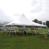 30' x 30' Premiere I Series High Peak Pole Tent, Sectional Tent Top, Complete