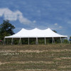 30' x 60' Premiere II Series High Peak Pole Tent, Sectional Tent Top, Complete