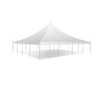 40' x 40' Premiere II Series High Peak Pole Tent, Sectional Tent Top, Complete