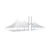 50' x 260' Premiere II Series High Peak Pole Tent, Sectional Tent Top, Complete