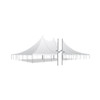 60' x 180' Premiere II Series High Peak Pole Tent, Sectional Tent Top, Complete