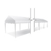 10' x 130' Classic Series Gable End Frame Tent, Sectional Tent Top, Complete