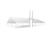 40' x 160' Classic Series Gable End Frame Tent, Sectional Tent Top, Complete