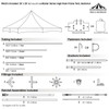 20' x 20' Master Series High Peak Frame Tent, Sectional Tent Top, Complete