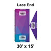 30' x 15' Gable Frame Tent Lace End,16 oz. Ratchet Top, Full Digital Print