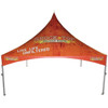 20' x 20' Pinnacle Series High Peak Frame Tent / Cross Cable MarqueeFull Digital Print, Complete