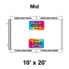 10' x 20' Master Frame Tent Top, Mid Section