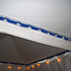 15' - White Vinyl Water Gutter
