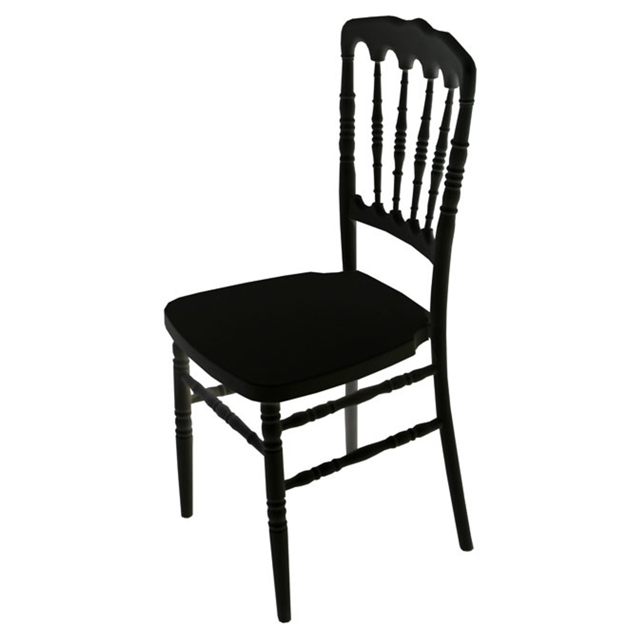 Black Fayette Napoleon Chair