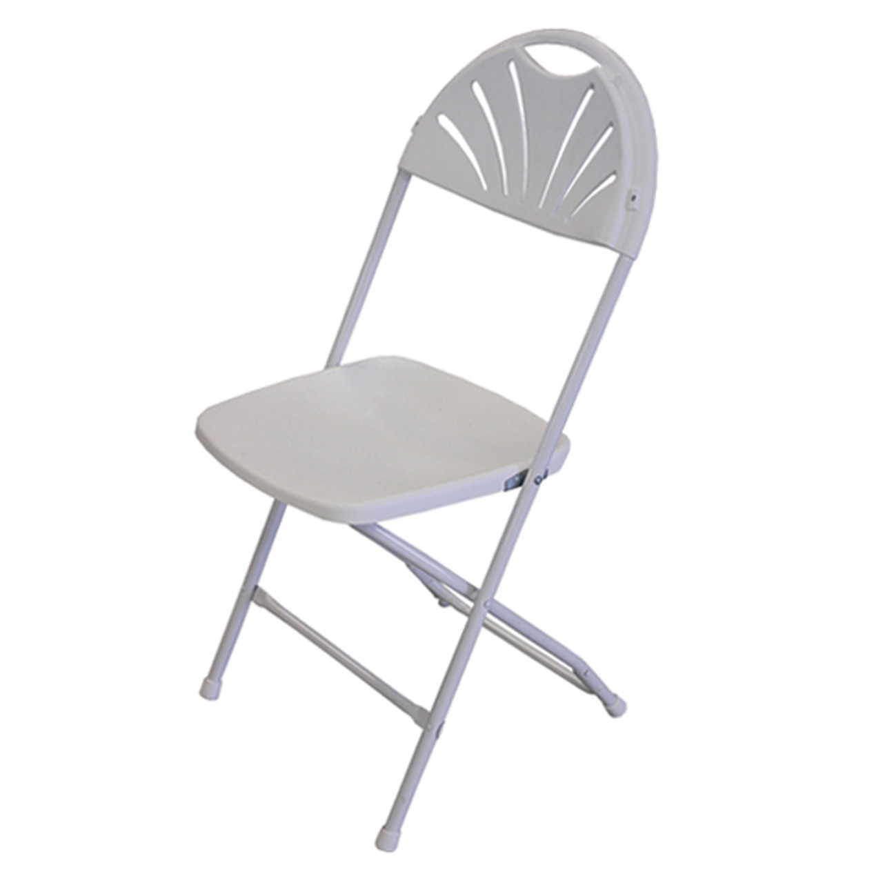 Bellbrook White Fan Back Chair