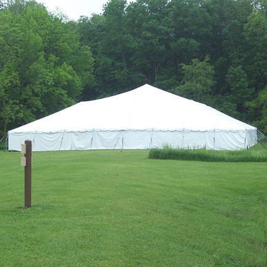 7' x 20' White Royalty Sidewall