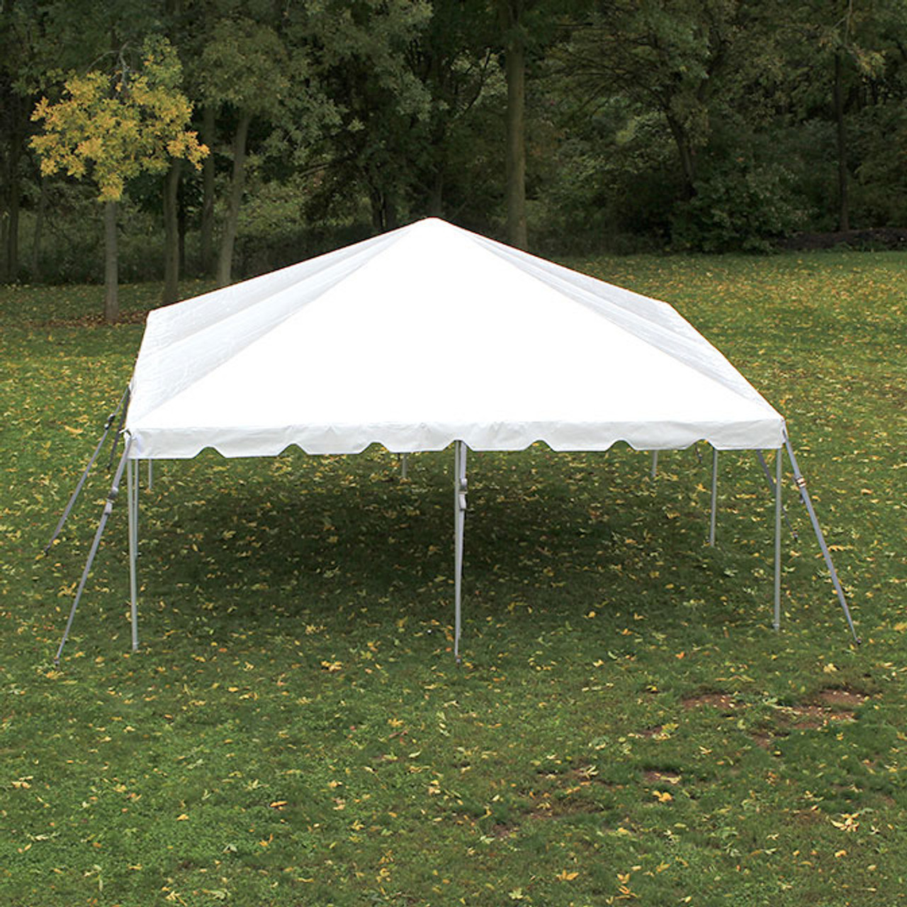 20 x 20 Classic Series Frame Tent, 1 Piece Tent Top, Complete