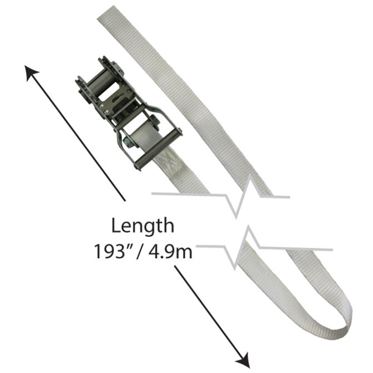 1'' x 193'' Ratchet Bottom
