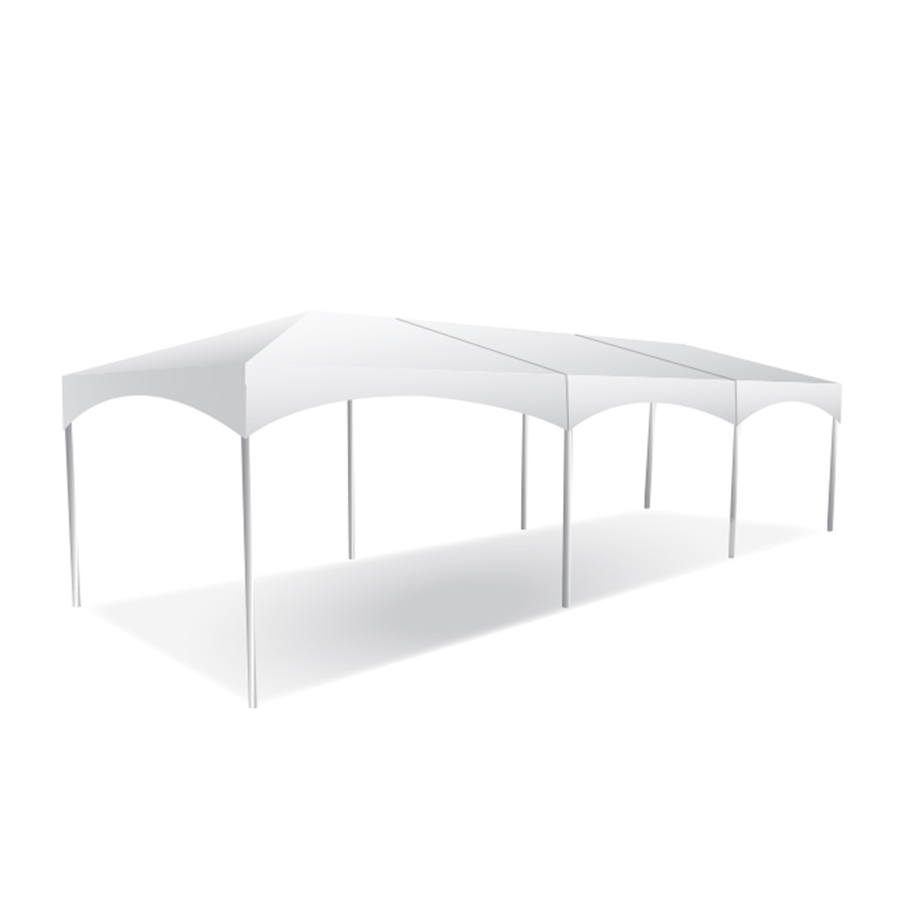 10' x 30' Master Series Frame Tent, Sectional Tent Top, Complete