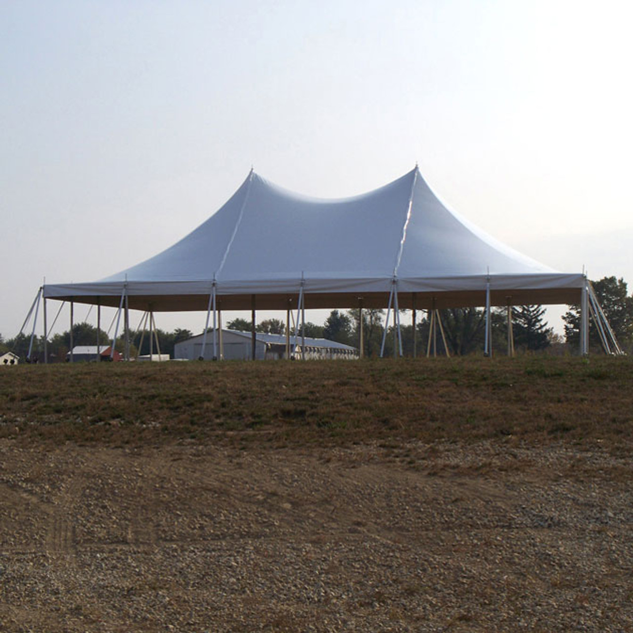 30' x 45' Premiere II Series High Peak Pole Tent, Sectional Tent Top, Complete