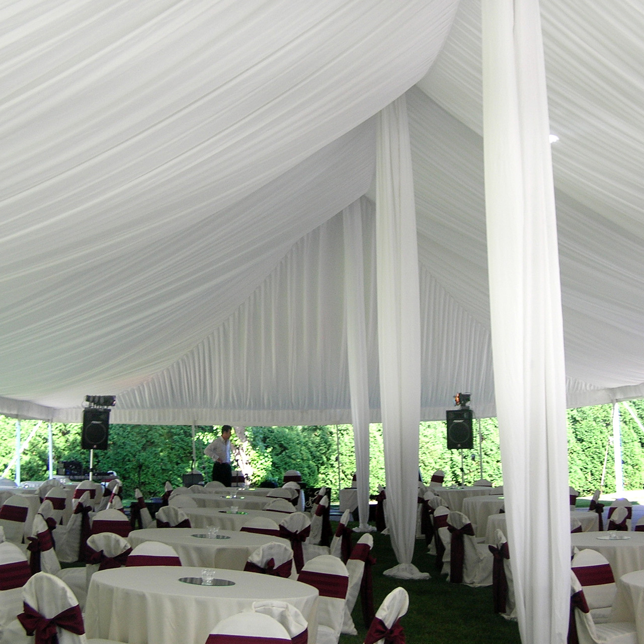 Pole Tent Liner 15' x 7.5' End