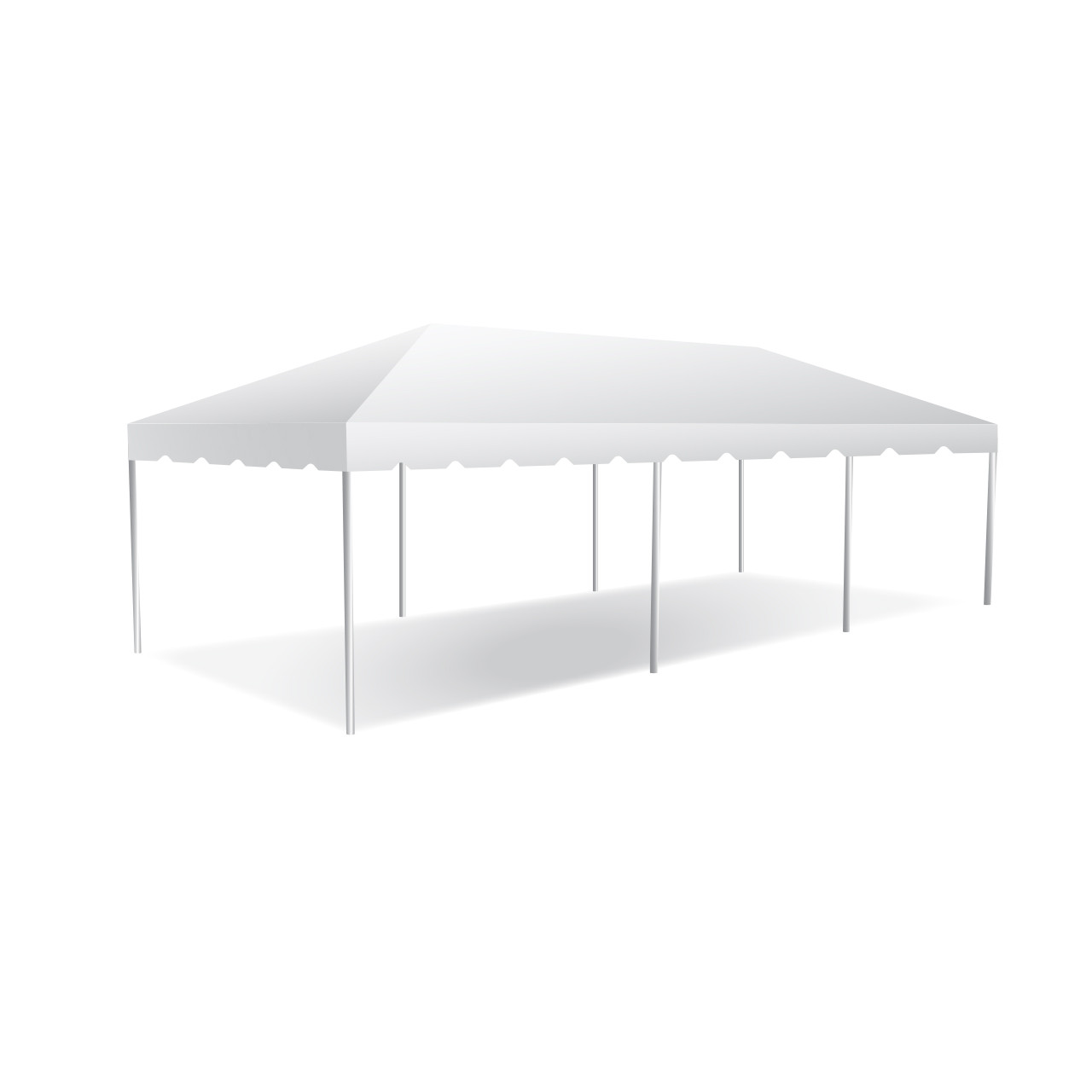 12' x 30' Classic Series Frame Tent, 1 Piece Tent Top, Complete
